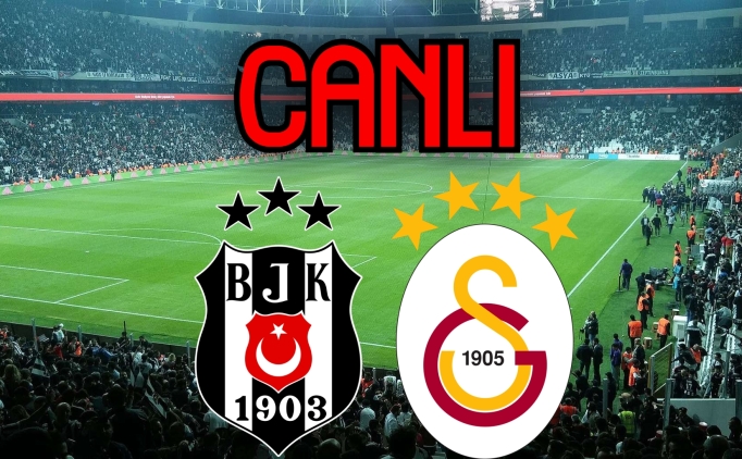 Beşiktaş Galatasaray maçı kaç kaç? CANLI BJK GS maçı izle