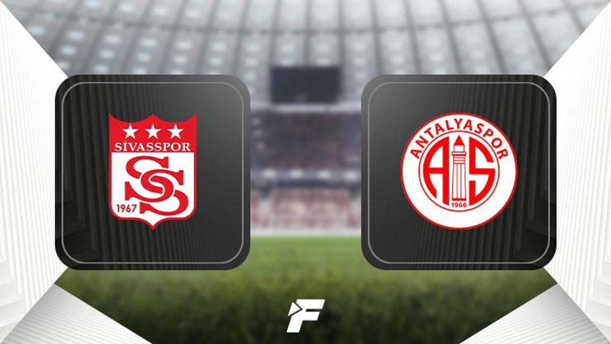 CANLI | Sivasspor – Antalyaspor (Süper Lig 33. hafta)