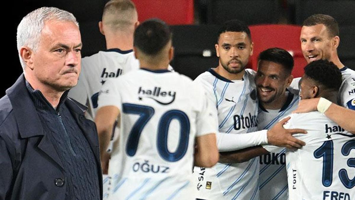 Fenerbahçe 4 dakikada geri döndü! 3 puanı aldı | Gaziantep FK – Fenerbahçe maç sonucu: 1-3