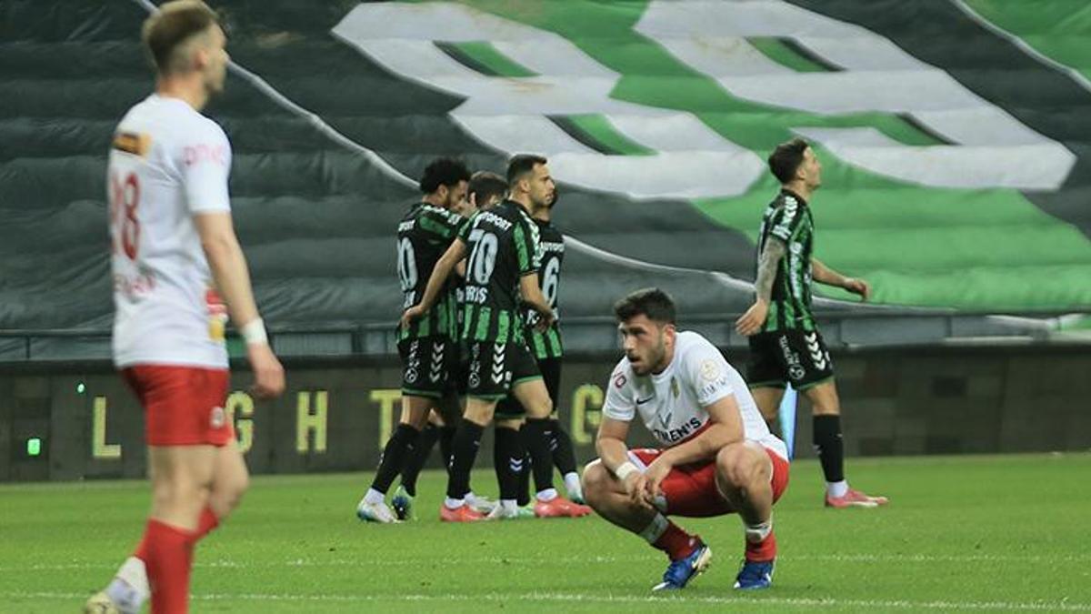 Kocaelispor – Yeni Malatyaspor maç sonucu: 7- 1