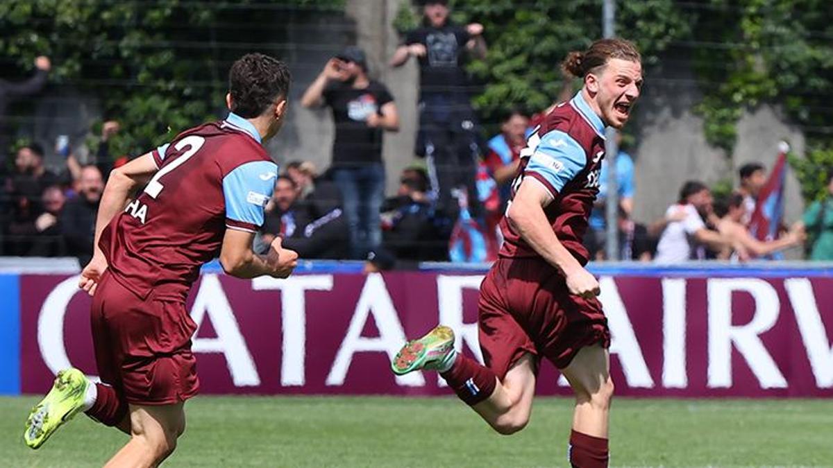 Trabzonspor’un gençleri tarih yazmak için sahaya çıkıyor